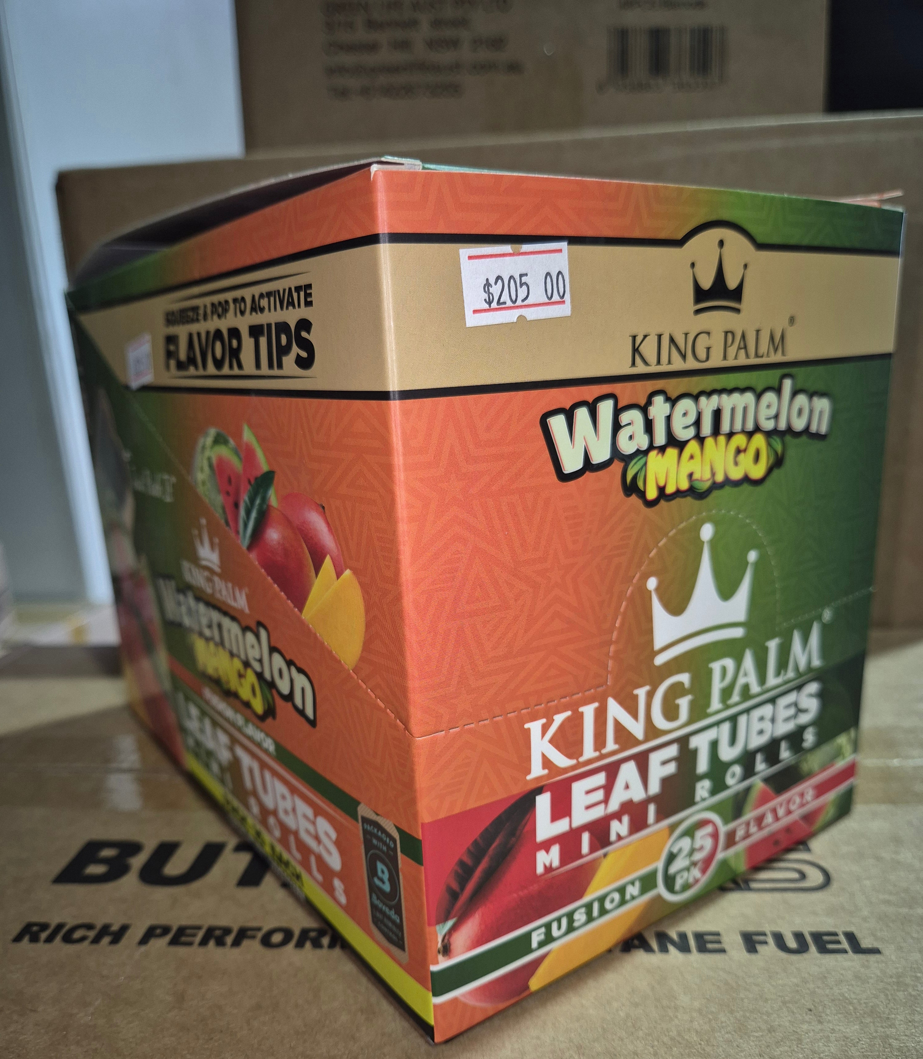KING PALM WATERMELON MANGO CONES-LEAF TUBES 25 PER PACK