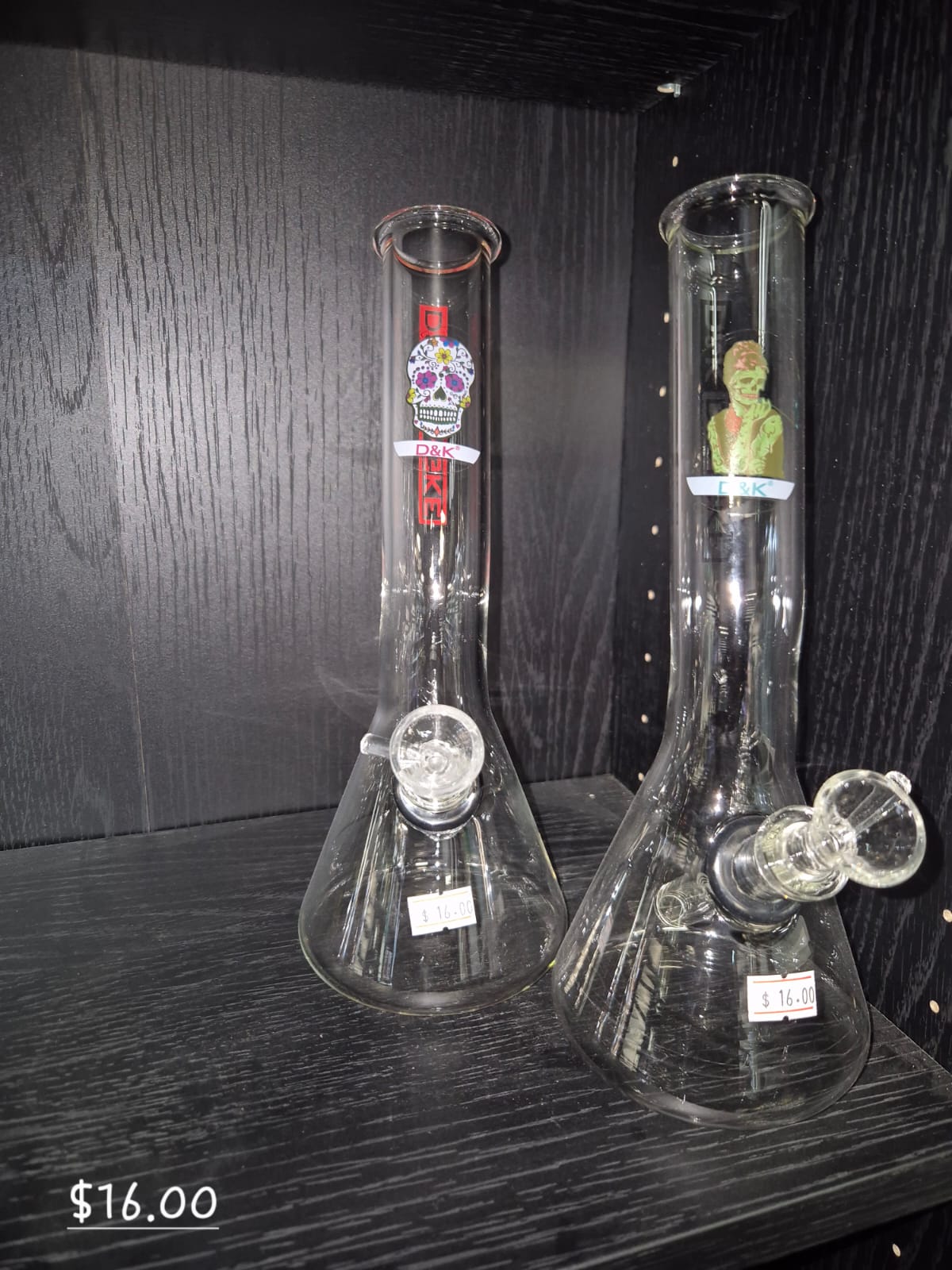 GLASS WATER PIPE 25 PER BOX