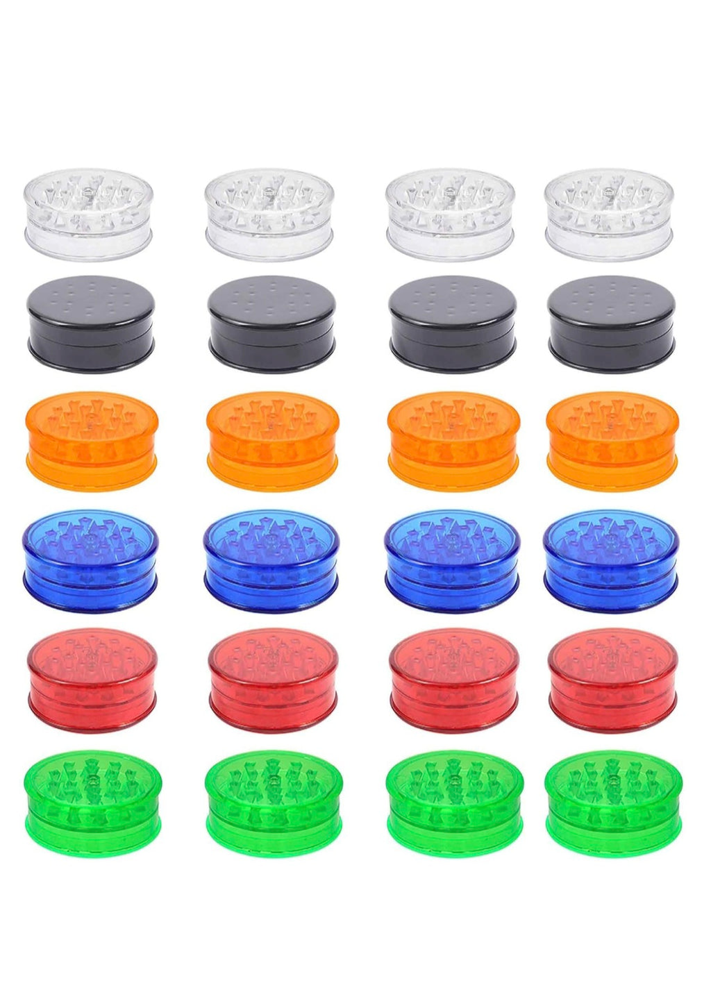 MULTICOLOR GRINDER 24 PER PACK